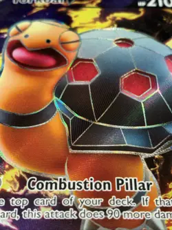 Torkoal V 188/202 Sword & Shield NM Full Art Ultra Rare Pokemon Card - Image 4