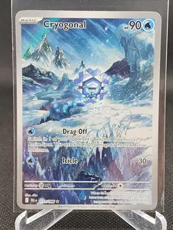2025 Pokemon SV Black Bolt - Cryogonal - Illustration Rare 111/086 - Image 1