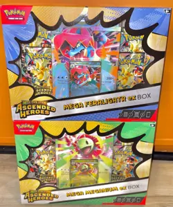 Pokemon TCG Ascended Heroes EX Boxes Lot Of 2 Factory Sealed New Fast Shipping! - Image 1