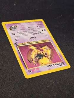 Pokemon TCG Sabrina's Abra 19 Black Star Promo Mint / Near Mint - Image 3
