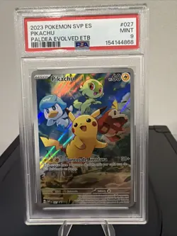 2023 Pokemon SVP ES Pikachu Paldea Evolved ETB en Espanol… - Image 1
