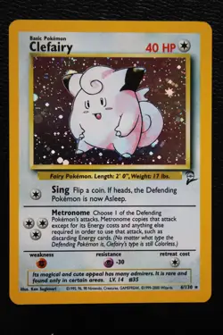 NM Clefairy - Base Set 2 006/130 - Holo Rare - Pokemon - Image 1