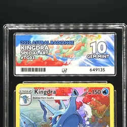 Kingdra TG03/TG30 Gem Mint Ace 10. Pokemon SW&SH Astral Radiance Trainer Gallery - Image 4