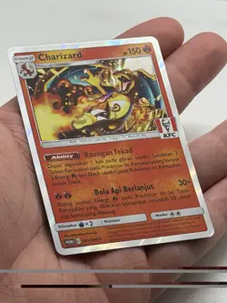 NM Charizard 181/SM-P | Pokemon KFC Stamped Promo Indonesian [US Seller] - Image 5