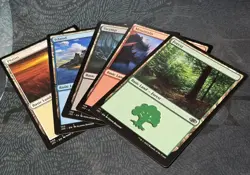 100x Basic Lands Land Pack - Bulk Lot - 20 Of Each Color MTG Magic The Gathering - Image 1