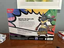 Pokemon Mega Evolutions Ascended Heroes Premium Poster Collection Mega Lucario - Image 2