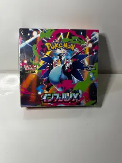 2025 Pokemon TCG Japanese Inferno X Mega M2 Booster Box Factory SEALED - Image 1