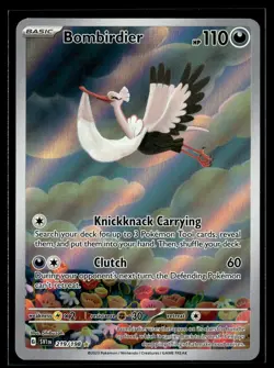 Pokemon TCG SV01: Scarlet & Violet Base Set #219/198 Bombirdier - Image 1