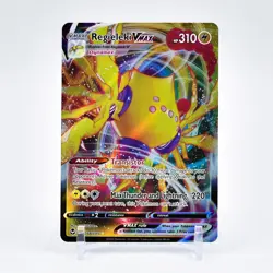 Regieleki VMAX 058/195 Full Art Ultra Rare Holo Silver Tempest S&S Pokemon TCG - Image 1