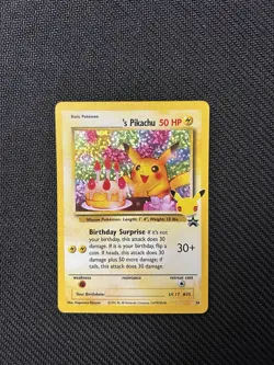 Pokemon Celebrations Classic Collection Birthday Pikachu 24/53 Stamped Holo NM - Image 1