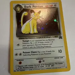 Pokemon Dark Persian Wotc Promo Holo Rare 17/53 60 HP Stage 1 2000 English - Image 1