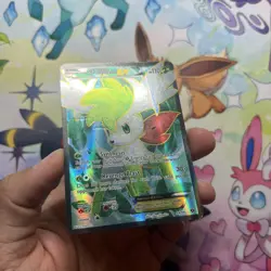Shaymin EX Next Destinies 94/99 Full Art BW Holo Pokemon TCG 2012 Vintage Rare - Image 2