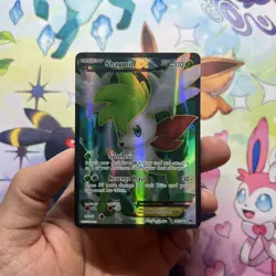 Shaymin EX Next Destinies 94/99 Full Art BW Holo Pokemon TCG 2012 Vintage Rare - Image 3