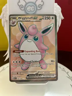Pokemon TCG Wigglytuff EX Scarlet & Violet Holo Ultra Rare - Image 1