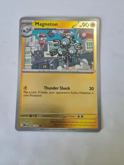 Magneton 046/132 Common Mega Evolution Pokemon Reverse Holo Near Mint - Image 1
