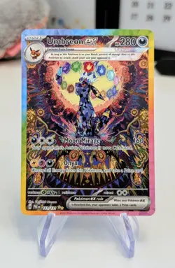 Pokemon Umbreon ex Special Illustration Rare Full Art Promo Holo 161/131 HP 280 - Image 1