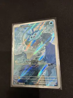 2023 Pokemon SV Paradox Rift Mantyke #189/182 - Image 1