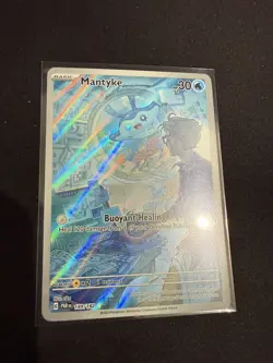 2023 Pokemon SV Paradox Rift Mantyke #189/182 - Image 3