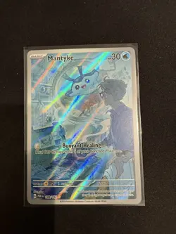 2023 Pokemon SV Paradox Rift Mantyke #189/182 - Image 4