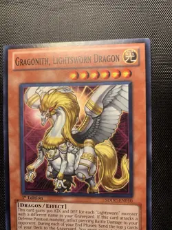 Gragonith, Lightsworn Dragon - SDDC-EN010 - Common - 1st Edition -Yu-Gi-Oh Card - Image 2
