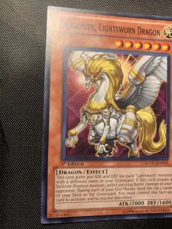 Gragonith, Lightsworn Dragon - SDDC-EN010 - Common - 1st Edition -Yu-Gi-Oh Card - Image 4