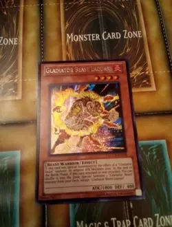Gladiator Beast Laquari LCGX-EN238 Secret Rare - Image 1