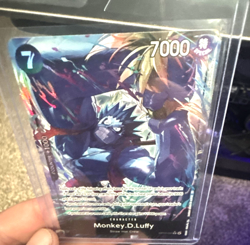 One Piece CCG Monkey.D.Luffy OP15-092 Special Foil Alt Art - Image 1