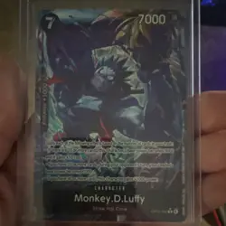 One Piece CCG Monkey.D.Luffy OP15-092 Special Foil Alt Art - Image 2