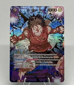 One Piece TCG Monkey D. Luffy SP SEC EB02-061 Premium Booster Vol 2 English - Image 1