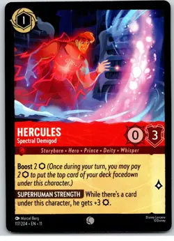 #117 Hercules - Spectral Demigod Playset x4 2026 Disney Lorcana Winterspell 4x - Image 2
