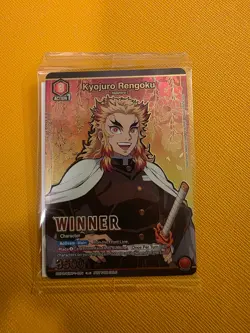 Kyojuro Rengoku KMY-1-089 WINNER Union Arena Sealed - Image 1