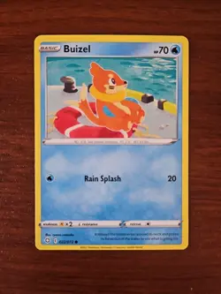Pokemon SWSH Shining Fates - 22/72 BUIZEL, Unlimited - Image 1