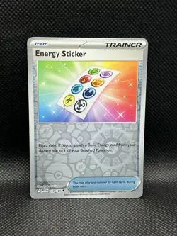Energy Sticker 159/165 REVERSE HOLO 151 Scarlet & Violet Pokemon English Foil - Image 1