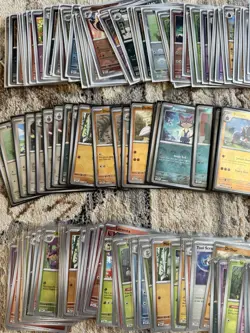 Pokemon Black Bolt & White Flare Pokeball Reverse Holo Cards Lot Of 221 - Image 2