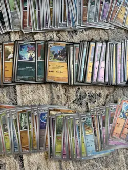 Pokemon Black Bolt & White Flare Pokeball Reverse Holo Cards Lot Of 221 - Image 3