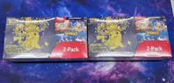Pokemon Surging Sparks ETB & Booster Bundle Costco 2pack Factory Sealed Lot of 2 - Image 1