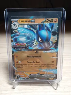 Pokemon Lucario Ex Stamped Promo 051/131 Prismatic Evolutions TCG NM - Image 1
