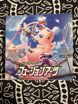🔥 2021 Pokemon TCG Fusion Arts Japanese Booster Box Sword & Shield Sealed 🔥 4521329322629 - Image 1