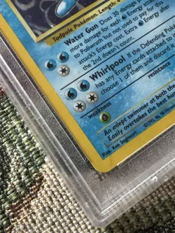 1999 Pokemon Game Poliwrath Holo Base Set #13 PSA 8 - Image 2