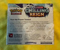 Pokemon Sword & Shield CHILLING REIGN Booster Box NEW SEALED 36-Packs 820650818462 - Image 3