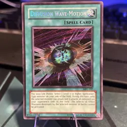 YUGIOH DIFFUSION WAVE MOTION MFC-107 SECRET PLAY/EDGEWARE MP condition - Image 1