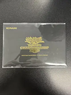 2025 YuGiOh World Championship Promo Cards Envelope Sealed NEW SEALED - Image 1
