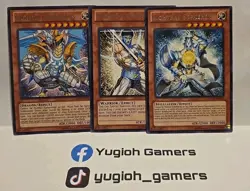 YUGIOH LIGHTRAY SET RARE COMMON LIGHT PLAYED - Image 1