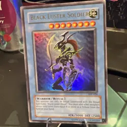 Yugioh Black Luster Soldier SYE-024 & Ritual SYE-025 Ultra Rare MP - Image 4