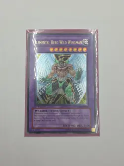 Elemental Hero Wild Wingman - Ultimate Rare 1st Edition EOJ-EN035 - NM - YuGiOh - Image 1