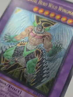 Elemental Hero Wild Wingman - Ultimate Rare 1st Edition EOJ-EN035 - NM - YuGiOh - Image 3