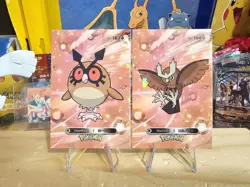 Pokemon Card Database 2 - Hoothoot & Noctowl Evolution Set Gen 2 - 2 Card Lot - Image 1