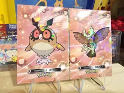 Pokemon Card Database 2 - Hoothoot & Noctowl Evolution Set Gen 2 - 2 Card Lot - Image 2