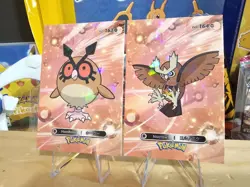 Pokemon Card Database 2 - Hoothoot & Noctowl Evolution Set Gen 2 - 2 Card Lot - Image 3