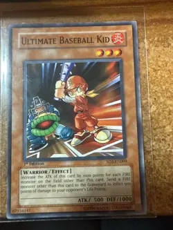Ultimate Baseball Kid SD3-EN009 1st Edition Near Mint Yu-Gi-Oh! TCG Card - Image 1